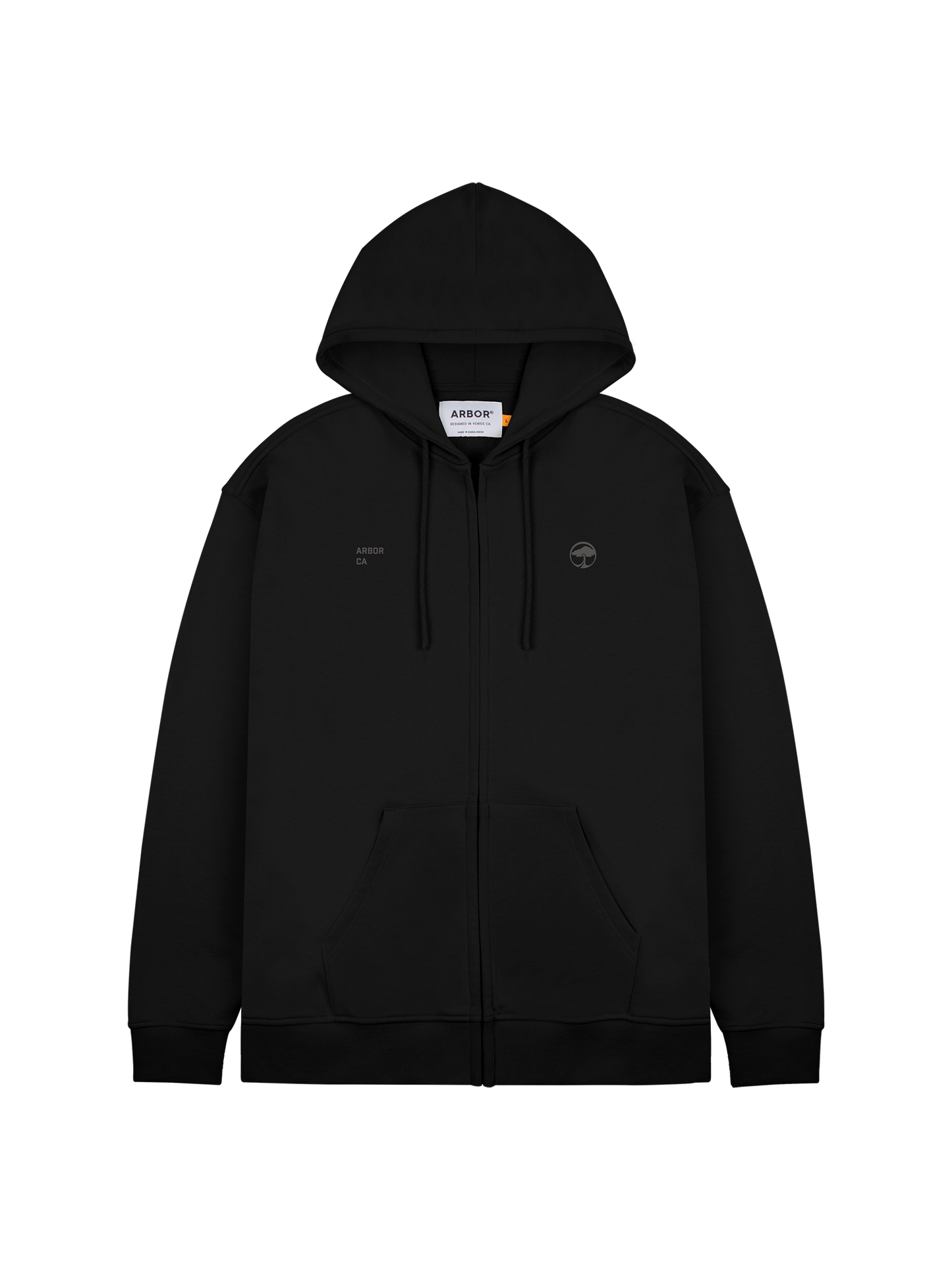 Surplus Zip Hood - Black