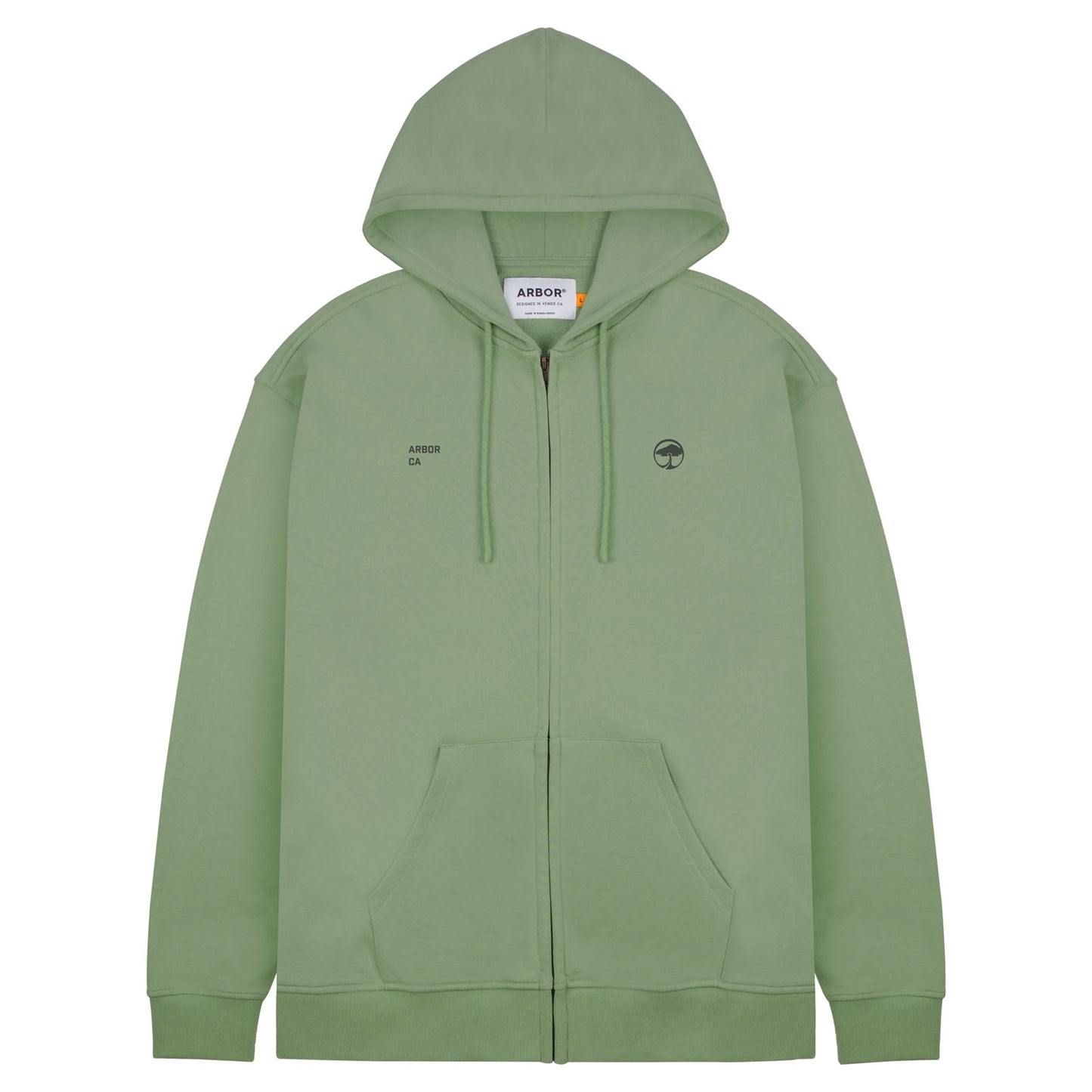 Surplus Zip Hood - Surplus Green